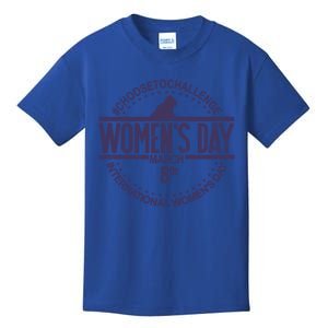 International S Day March 8 Feminist S Day Gift Kids T-Shirt