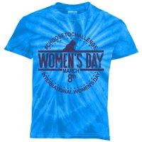 International S Day March 8 Feminist S Day Gift Kids Tie-Dye T-Shirt