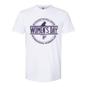 International S Day March 8 Feminist S Day Gift Softstyle CVC T-Shirt