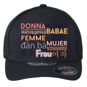 International 'S Day Gift Proud Ladies Great Gift Flexfit Unipanel Trucker Cap