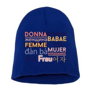 International 'S Day Gift Proud Ladies Great Gift Short Acrylic Beanie