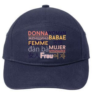 International 'S Day Gift Proud Ladies Great Gift 7-Panel Snapback Hat