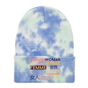 International 'S Day Gift Proud Ladies Great Gift Tie Dye 12in Knit Beanie