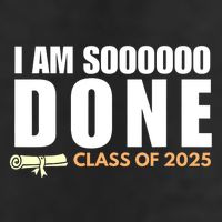 I'm So Done Class of 2025 Senior Graduation Grad Party  12oz Stainless Steel Coffee Mug
