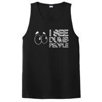 I See Dumb People Funny Design D901 PosiCharge Competitor Tank