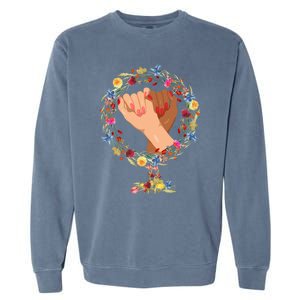 International S Day March 8 Feminist S Rights Gift Garment-Dyed Sweatshirt