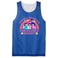 International 'S Day Embrace Equity Feminism Gift Mesh Reversible Basketball Jersey Tank