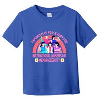 International 'S Day Embrace Equity Feminism Gift Toddler T-Shirt