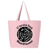 IT Service Desk Wheel Of Answer Information Technology 25L Jumbo Tote