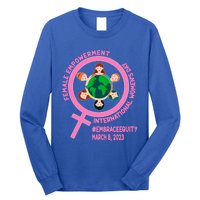 International 'S Day: Empowert Embrace Equity Great Gift Long Sleeve Shirt