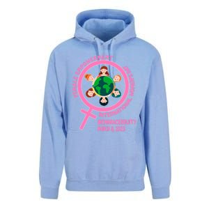 International 'S Day: Empowert Embrace Equity Great Gift Unisex Surf Hoodie