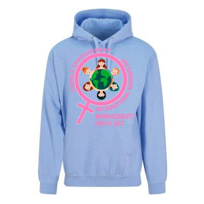 International 'S Day: Empowert Embrace Equity Great Gift Unisex Surf Hoodie