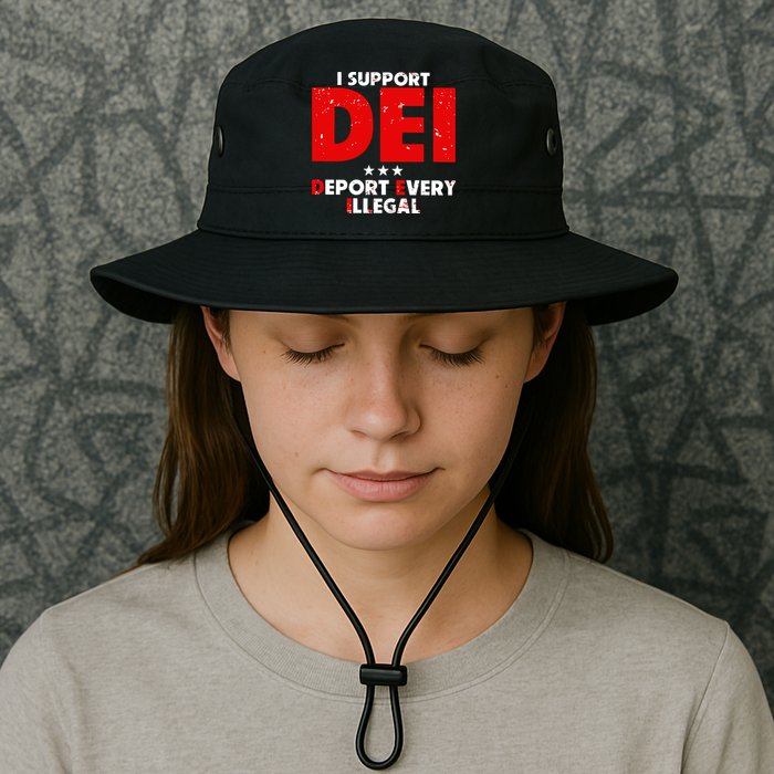 I Support Dei Deport Every Illegal Bucket Hat