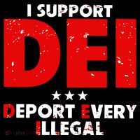 I Support Dei Deport Every Illegal Flatbill Hat