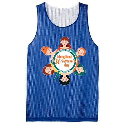 International 'S Day: Equality Embrace Equity Gift Mesh Reversible Basketball Jersey Tank