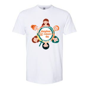 International 'S Day: Equality Embrace Equity Gift Softstyle CVC T-Shirt