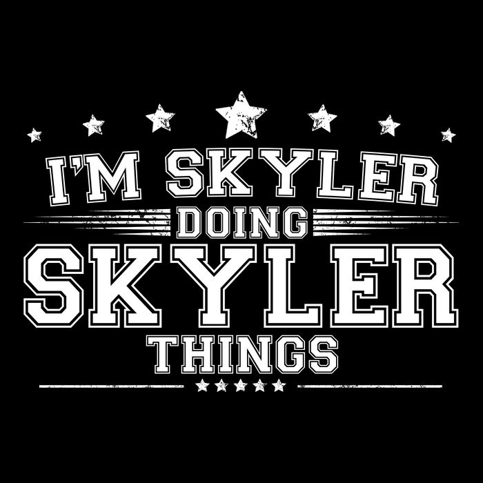 Im Skyler Doing Skyler Things Baby Bodysuit