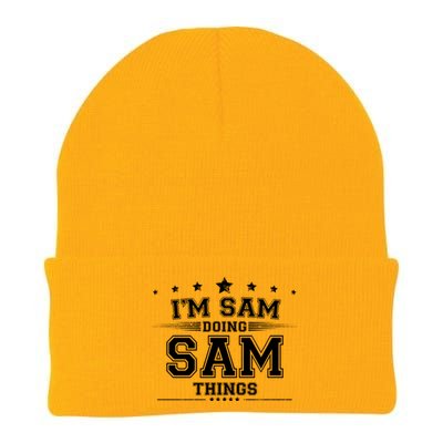 Im Sam Doing Sam Things Knit Cap Winter Beanie