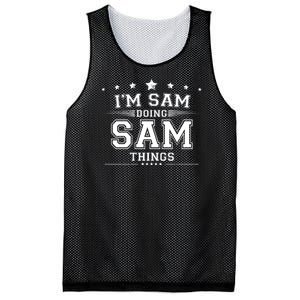 Im Sam Doing Sam Things Mesh Reversible Basketball Jersey Tank