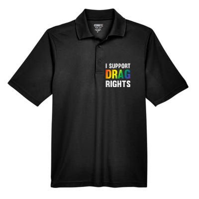 I Support Drag Rights Matter TN Pro LGBTQ Men's Origin Performance Pique Polo