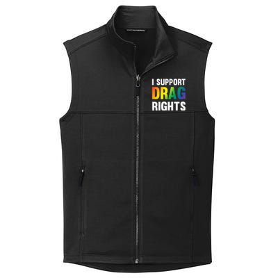 I Support Drag Rights Matter TN Pro LGBTQ Collective Smooth Fleece Vest