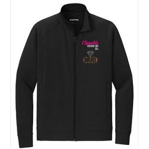 I Sparkle Even In Mud Team Girls Mud Run Funny ATV Quad Stretch Full-Zip Cadet Jacket