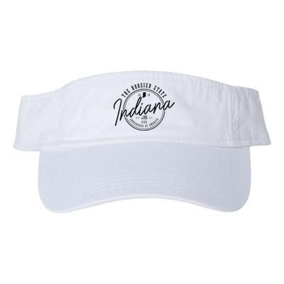 Indiana State Est. 1816 Patriotic Pride Indiana Visor