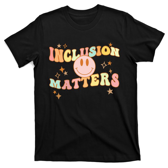 Inclusion Special Education Autism Awareness Matters Teacher T-Shirt