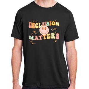 Inclusion Special Education Autism Awareness Matters Teacher Adult ChromaSoft Performance T-Shirt