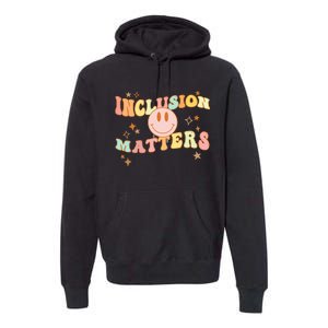 Inclusion Special Education Autism Awareness Matters Teacher Premium Hoodie