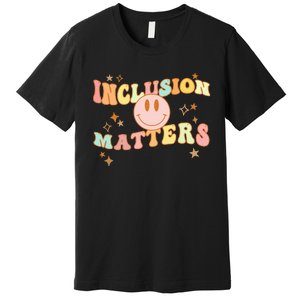 Inclusion Special Education Autism Awareness Matters Teacher Premium T-Shirt