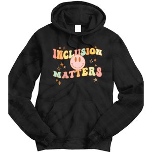 Inclusion Special Education Autism Awareness Matters Teacher Tie Dye Hoodie