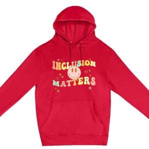 Inclusion Special Education Autism Awareness Matters Teacher Premium Pullover Hoodie