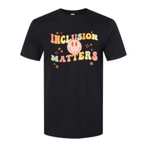 Inclusion Special Education Autism Awareness Matters Teacher Softstyle CVC T-Shirt