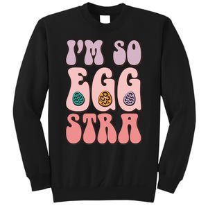 I'M SO EGGSTRA Cute Bunny Egg Hunt Sweatshirt