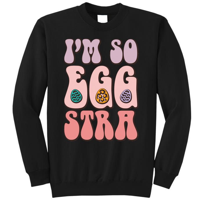 I'M SO EGGSTRA Cute Bunny Egg Hunt Sweatshirt