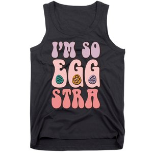 I'M SO EGGSTRA Cute Bunny Egg Hunt Tank Top