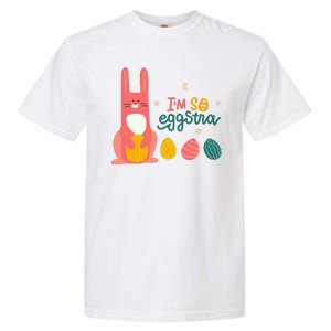 I'm So Eggstra Funny Extra Easter Holiday Garment-Dyed Heavyweight T-Shirt