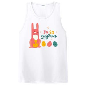 I'm So Eggstra Funny Extra Easter Holiday PosiCharge Competitor Tank