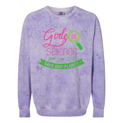 In Science Earth Day Colorblast Crewneck Sweatshirt