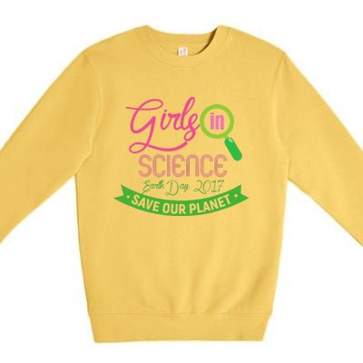 In Science Earth Day Premium Crewneck Sweatshirt