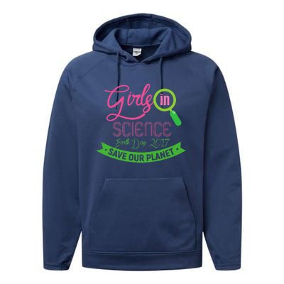 In Science Earth Day Performance Fleece Hoodie