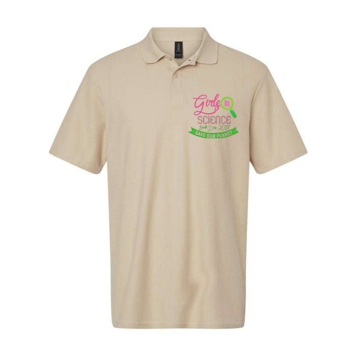 In Science Earth Day Softstyle Adult Sport Polo