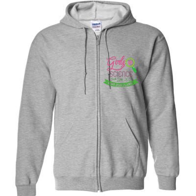 In Science Earth Day Full Zip Hoodie