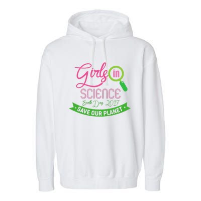 In Science Earth Day Garment-Dyed Fleece Hoodie