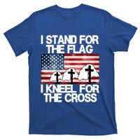 I Stand For The Flag I Kneel For The Cross Usa Patriotic Great Gift T-Shirt