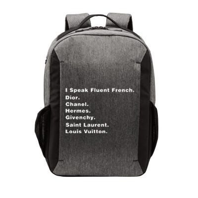 I Speak Fluent French Vector Backpack