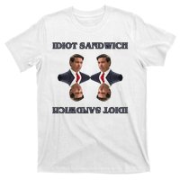 Idiot Sandwich Funny Ron DaSantis Politcal T-Shirt