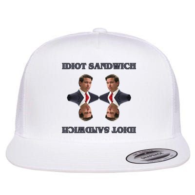 Idiot Sandwich Funny Ron DaSantis Politcal Flatbill Hat