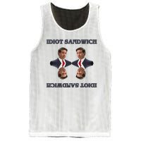 Idiot Sandwich Funny Ron DaSantis Politcal Mesh Reversible Basketball Jersey Tank